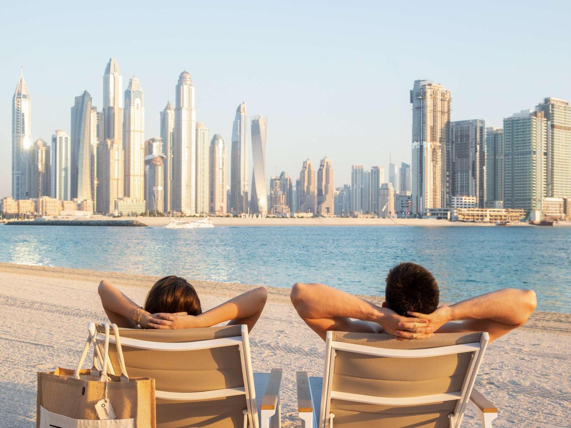 Aparthotel Adagio Premium The Palm Dubai Exterior foto